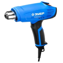 ЗУБР [ФТ-П2000 М2Д] технический (строительный) { керам изол-р, ЖК-диспл., память темп-ры, 2 режима: 80-600град, 220/550 л/мин, 2000Вт }