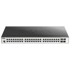 D-Link DGS-3000-52L/B1A Управляемый коммутатор 2 уровня с 48 портами 10/100/1000Base-T и 4 портами 1000Base-X SFP