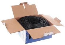 SkyNet Кабель FTP indoor 4x2x0,51, медный, FLUKE TEST, кат.5e, однож., 305 м, box, серый [CSP-FTP-4-CU]