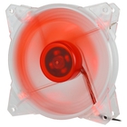 CROWN Вентилятор для компьютерного корпуса CMCF-12025S-1210 (120*120*25мм;Красный 4LED;1500 об/мин;35CFM;20Дб;Подшипник скольжения;3pin+MOLEX(папа-мама) 40+10см)