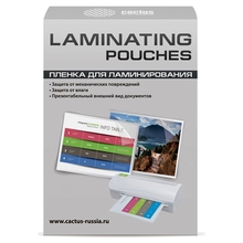 Cactus Пленка для ламинирования 125мкм A7 (100шт) глянцевая 75 x 105мм [CS-LPGA7125100]