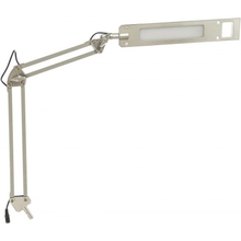 Camelion KD-821  C03 серебро LED (Св-к наст.,8 Вт, 230В, 2 ур.ярк,350лм, струбцина)