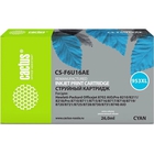 CACTUS F6U16AE Картридж №953XL для HP OJ Pro 7740/8210/8218/8710/8715, голубой, 26 мл.