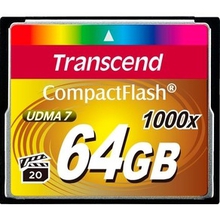 Compact Flash 64Gb Transcend, High Speed (TS64GCF1000) 1000-x