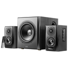 Edifier S351DB черный {2 сат. + сабвуфер,150W RMS, 30-20000Гц, дерево, беспроводной пульт ДУ, Bluetooth aptX}