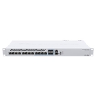 Mikrotik CRS312-4C+8XG-RM Коммутатор Cloud Router Switch 8х 1G/2.5G/5G/10G RJ45,  4х 10G RJ45/SFP+ with RouterOS L5, 1U rackmount enclosure