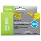 Cactus CD974AE Картридж №920XL для HP DJ 6000/6500/7000/7500, желтый