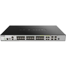 D-Link DGS-3630-28SC/A2ASI PROJ Управляемый стекируемый коммутатор 3 уровня с 20 портами 1000Base-X SFP, 4 комбо-портами 10/100/1000Base-T/SFP, 4 портами 10GBase-X SFP+ и Standard Image D-Link DGS-3630-28SC/A2ASI PROJ Управляемый стекируемый коммутатор 3 уровня с 20 портами 1000Base-X SFP, 4 комбо-портами 10/100/1000Base-T/SFP, 4 портами 10GBase-X SFP+ и Standard Image