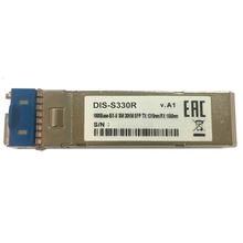 D-Link DIS-S330R PROJ Промышленный WDM SFP-трансивер с 1 портом 1000Base-BX-U (Tx:1310 нм, Rx:1550 нм) для одномодового оптического кабеля (до 40 км)