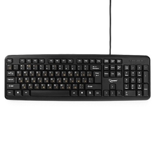 Keyboard Gembird KB-8320UXL-BL, черный, USB, кабель 2 м., 104 клавиши