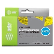 Cactus C2P26AE Картридж №935XL для HP DJ Pro 6230/6830 желтый