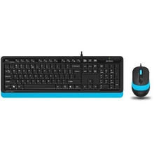 A-4Tech Клавиатура + мышь A4 Fstyler F1010 BLUE клав:черный/синий мышь:черный/синий USB [1147546]