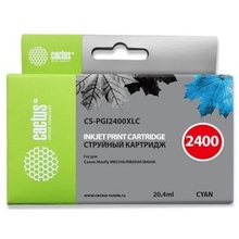CACTUS PGI-2400XL C Картридж струйный для Canon MB2050/MB2350/MB2040/MB2340, голубой (20.4мл) CACTUS PGI-2400XL C Картридж струйный для Canon MB2050/MB2350/MB2040/MB2340, голубой (20.4мл)