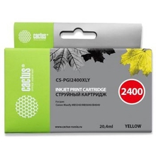 CACTUS PGI-2400XL Y Картридж струйный для Canon MB2050/MB2350/MB2040/MB2340, желтый (20.4мл) CACTUS PGI-2400XL Y Картридж струйный для Canon MB2050/MB2350/MB2040/MB2340, желтый (20.4мл)