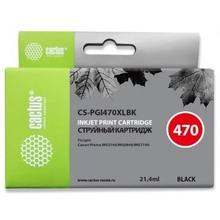 Cactus PGI-470XL BK Картридж для Canon MG5740/MG6840/MG7740, черный Cactus PGI-470XL BK Картридж для Canon MG5740/MG6840/MG7740, черный