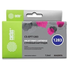 Cactus T1283 Картридж для EPSON Stylus S22/SX125/SX130/SX420W/Office BX305F пурпурный (7мл) Cactus T1283 Картридж для EPSON Stylus S22/SX125/SX130/SX420W/Office BX305F пурпурный (7мл)