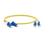Hyperline FC-D2-9-LC/UR-LC/UR-H-15M-LSZH-YL Патч-корд волоконно-оптический (шнур) SM 9/125 (OS2), LC/UPC-LC/UPC, 2.0 мм, duplex, LSZH, 15 м