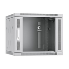 Cabeus SH-05F-9U60/45 Шкаф телекоммуникационный настенный 19" 9U 600x450x501mm (ШхГхВ) дверь стекло