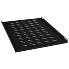 Cabeus SH-J018-FC-1200-BK Полка 19" перфорированная глубиной 900 мм для напольных шкафов глубиной 1200 мм, цвет черный (RAL 9004)