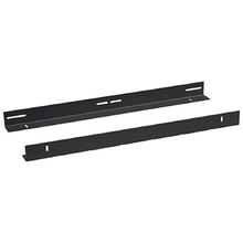 Cabeus JH05-12-100KG-BK Направляющие в шкаф глубиной 1200мм для установки серверного оборудования, пара, усиленные до 100кг, цвет черный (RAL 9004)