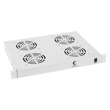 Cabeus JG03 Модуль вентиляторный 19", глубина 320 mm, 4 вентилятора Cabeus JG03 Модуль вентиляторный 19", глубина 320 mm, 4 вентилятора