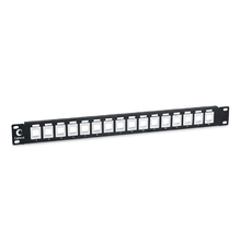 Cabeus PLB-16 Модульная патч-панель 19", 16 портов, 1U, для неэкранированных модулей