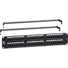 Cabeus PL-48-Cat.6-Dual IDC Патч-панель 19" (2U), 48 портов RJ-45, категория 6, Dual IDC, с задним кабельным организатором