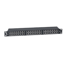 Cabeus PLHD-48-Cat.6-SH-Dual IDC-1U Патч-панель высокой плотности 19", 1U, 48 портов RJ-45, категория 6, полностью экранированная, Dual IDC Cabeus PLHD-48-Cat.6-SH-Dual IDC-1U Патч-панель высокой плотности 19", 1U, 48 портов RJ-45, категория 6, полностью экранированная, Dual IDC
