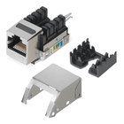 Cabeus KJ-RJ45-Cat.5e-SH-90 Вставка Keystone Jack RJ-45(8P8C), категория 5e, экранированная, заделка тип 110, белая