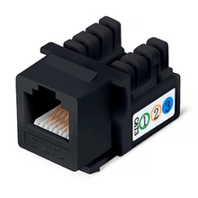 Cabeus KJ-RJ12-90-BK Degree Вставка Keystone Jack, RJ-12(6P6C), угол 90 градусов, 110 IDC, черная Cabeus KJ-RJ12-90-BK Degree Вставка Keystone Jack, RJ-12(6P6C), угол 90 градусов, 110 IDC, черная