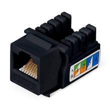 Cabeus KJ-RJ45-Cat.5e-90-BK Вставка Keystone Jack RJ-45, категория 5e, заделка тип 110, черная Cabeus KJ-RJ45-Cat.5e-90-BK Вставка Keystone Jack RJ-45, категория 5e, заделка тип 110, черная