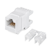 Cabeus KJ-RJ45-Cat.5e-180 Degree Вставка Keystone Jack RJ-45(8P8C), 180 градусов, категория 5e, Dual IDC (110&Krone type), белая Cabeus KJ-RJ45-Cat.5e-180 Degree Вставка Keystone Jack RJ-45(8P8C), 180 градусов, категория 5e, Dual IDC (110&Krone type), белая