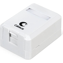 Cabeus MB-1 Корпус внешней настенной розетки на 1 Keystone