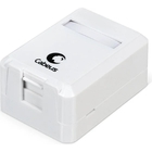 Cabeus MB-1 Корпус внешней настенной розетки на 1 Keystone