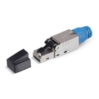 Cabeus 8P8C-SH-C8-TWP Коннектор RJ-45(8P8C) под витую пару, категория 8, экранированный, для проводников с толщиной по изоляции до 1.5 мм, со вставкой