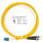 Cabeus FOP(d)-9-LC-ST-3m Шнур оптический duplex LC-ST 9/125 sm 3м LSZH