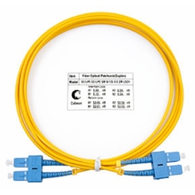 Cabeus FOP(d)-9-SC-SC-2m Шнур оптический duplex SC-SC 9/125 sm 2м LSZH Cabeus FOP(d)-9-SC-SC-2m Шнур оптический duplex SC-SC 9/125 sm 2м LSZH