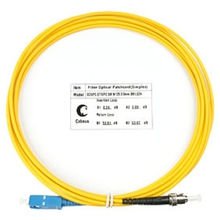 Cabeus FOP(s)-9-SC-ST-3m Шнур оптический simplex SC-ST 9/125 sm 3м LSZH