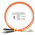 Cabeus FOP-62-LC-ST-1m Шнур оптический duplex LC-ST 62,5/125 mm 1м LSZH
