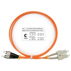 Cabeus FOP-62-SC-FC-1m Шнур оптический duplex SC-FC 62,5/125 mm 1м LSZH