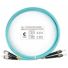 Cabeus FOP-50-FC-ST-2m Шнур оптический duplex FC-ST 50/125 mm OM3 2м LSZH