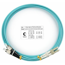 Cabeus FOP-50-LC-FC-2m Шнур оптический duplex LC-FC 50/125 mm OM3 2м LSZH