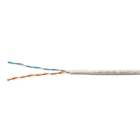 Cabeus UTP-2P-Cat.5e-SOLID-GY Кабель витая пара UTP (U/UTP), категория 5e, 2 пары (24 AWG) , одножильный, серый (305 м)