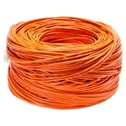 Cabeus UTP-4P-Cat.6-SOLID-LSZH Кабель витая пара UTP (U/UTP), категория 6, 4 пары (23 AWG), одножильный, LSZH, нг(А)-HF (Low Smoke Zero Halogen) (305 м)