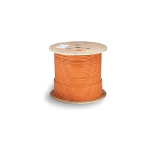 Cabeus SFTP-4P-Cat.6-SOLID-LSZH Кабель витая пара экранированная SFTP (SF/UTP), категория 6, 4 пары (23 AWG), одножильный, LSZH, нг(А)-HF (305 м)