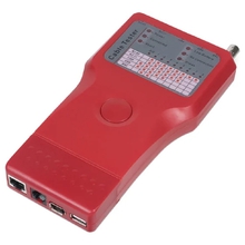 Cabeus CT-SLT-5-1 Тестер для витой пары, коаксиала, телефона, USB, 1394 (батарея в комплекте, светодиод состояния)