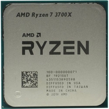 CPU AMD Ryzen 7 3700X OEM {3.6GHz up to 4.4GHz/8x512Kb+32Mb, 8C/16T, Matisse, 7nm, 65W, unlocked, AM4} CPU AMD Ryzen 7 3700X OEM {3.6GHz up to 4.4GHz/8x512Kb+32Mb, 8C/16T, Matisse, 7nm, 65W, unlocked, AM4}