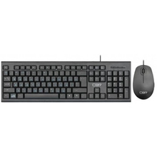 CBR KB SET 711 Carbon, Комплект (клавиатура + мышь) проводной, USB, поверхность "под карбон", длина кабеля 1,8 м; клавиатура: полноразмерная, 104 кл.; мышь: оптич., 1200 dpi, 3 кн. и колесо прокрутки
