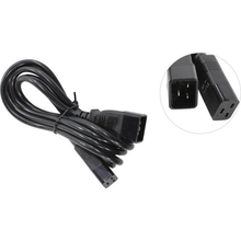 Exegate EP280636RUS Кабель питания (UPS) ExeGate Power EC20-3P (IEC 320 С19->С20) VDE-250V-3*1.5mm2, медь, 16А, черный, 3м.