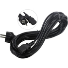 Exegate EP280653RUS Кабель питания ExeGate Power PC-5P (Евровилка Schuko->С13) VDE-250V-3*0.5mm2, медь, черный, 5м.